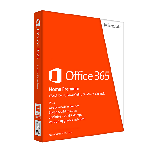 Microsoft Office 365 Home Premium – 1-year 6-PC-Mac