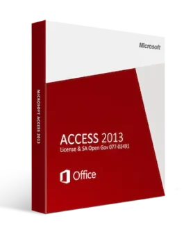 Microsoft Access 2013 License & SA Open Gov