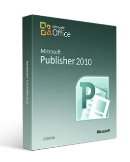 Microsoft Publisher 2010 – License