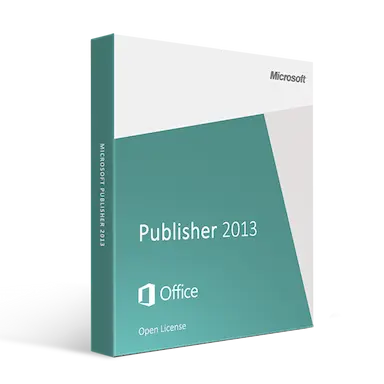 Microsoft Publisher 2013 Open License