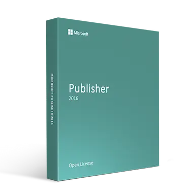 Microsoft Publisher 2016 Open License