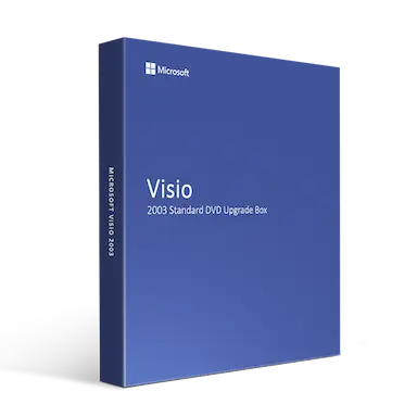 Microsoft Visio 2003 Standard DVD Upgrade Box