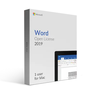 Microsoft Word 2019 for Mac Open License